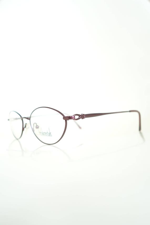 Red Reading Glasses - Vintage Womens Reading Glas… - image 1