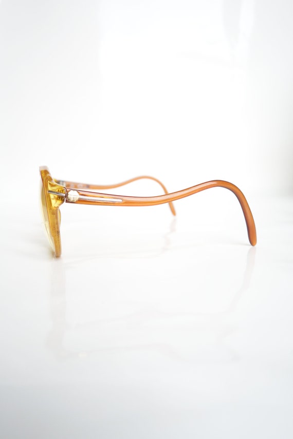 1970s Goldenrod Yellow Womens Glasses – Ladies Re… - image 5