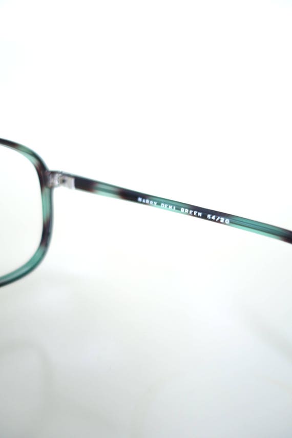 1980s Green and Black Aviator Glasses - Mens Retr… - image 6