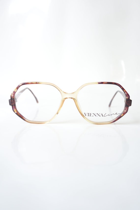 Vintage Mens Octagon Eyeglass Frames – 1970s Geom… - image 2