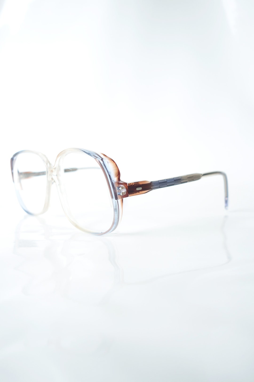 Oversized 1980s Avant Garde Eyeglasses Retro Made in France Eyeglass ...