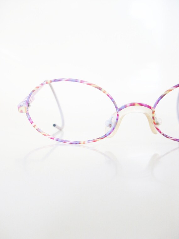 Colorful Children's Eyeglasses - Pink and Purple G