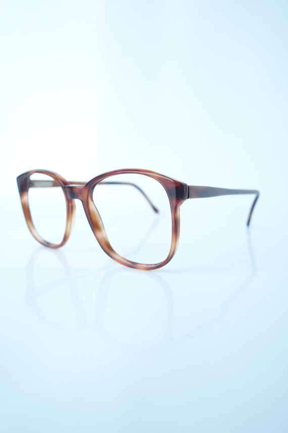 1960s Tortoiseshell Wayfarer Glasses – Womens Amb… - image 3