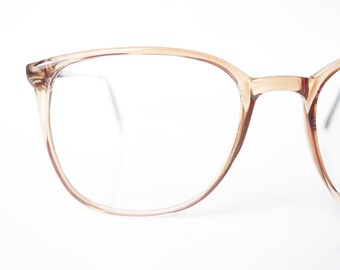 Frauen Gefälschte Brillengestelle - Frauen Vintage Wayfarer Brillen - Retro Klare Wayfarer Brillen - Damen Rehbraune Gefälschte Optische Rahmen