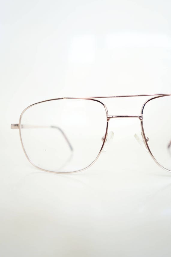 1980s Mens Aviator Glasses - Mens Oversized Eyegla