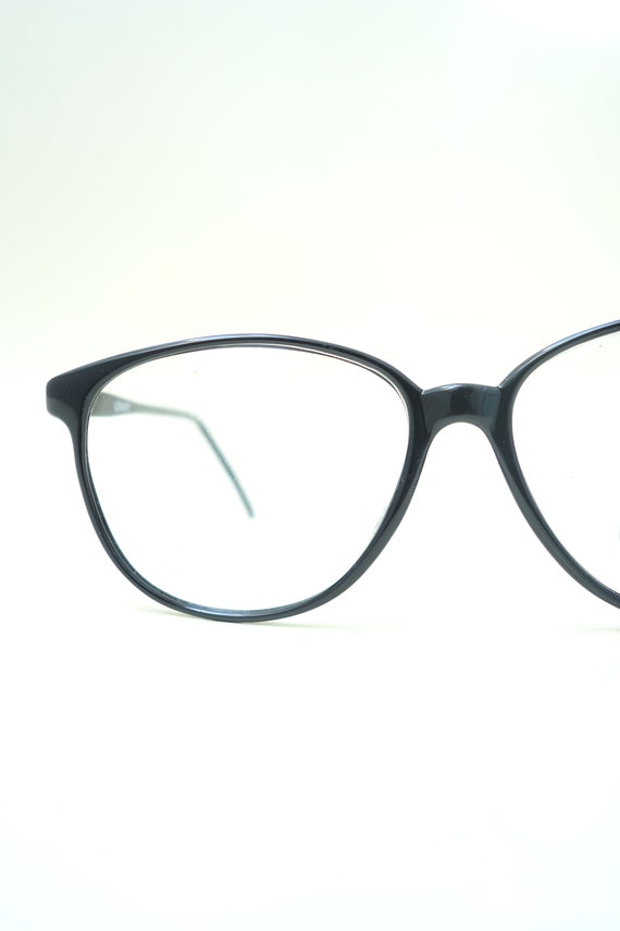 Midnight Black L'Amy Eyeglass Frames - Vintage Fre