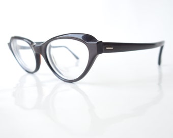 Womens Oxblood Cat Eye Eyeglasses – Ladies Cateye Eyeglass Frames – 1950s Vintage Cat Eye Sunglasses – Liberty Cat Eye Optical Frames