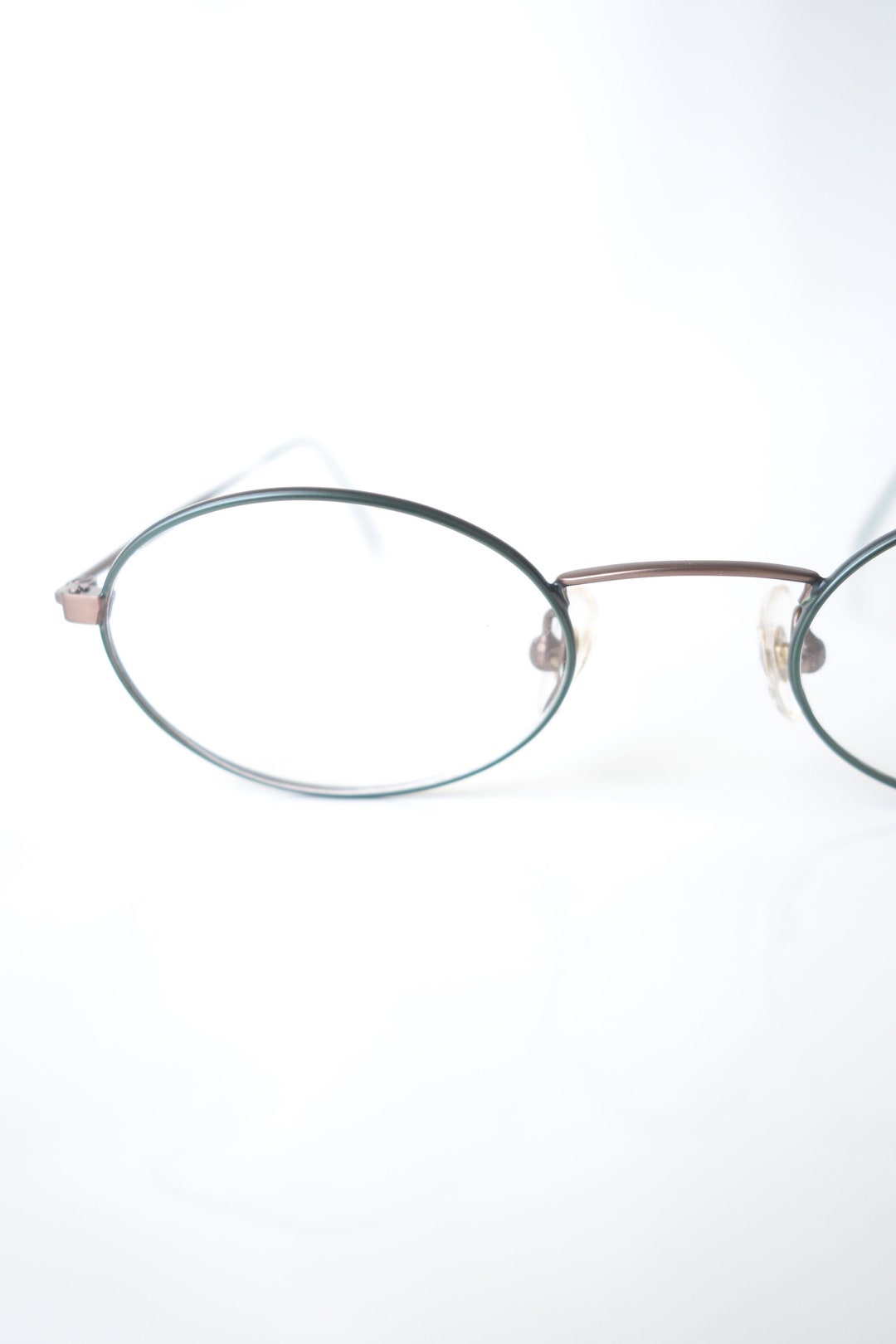 Hunter Green and Gold Reading Glasses Green Womens Brushed Etsy