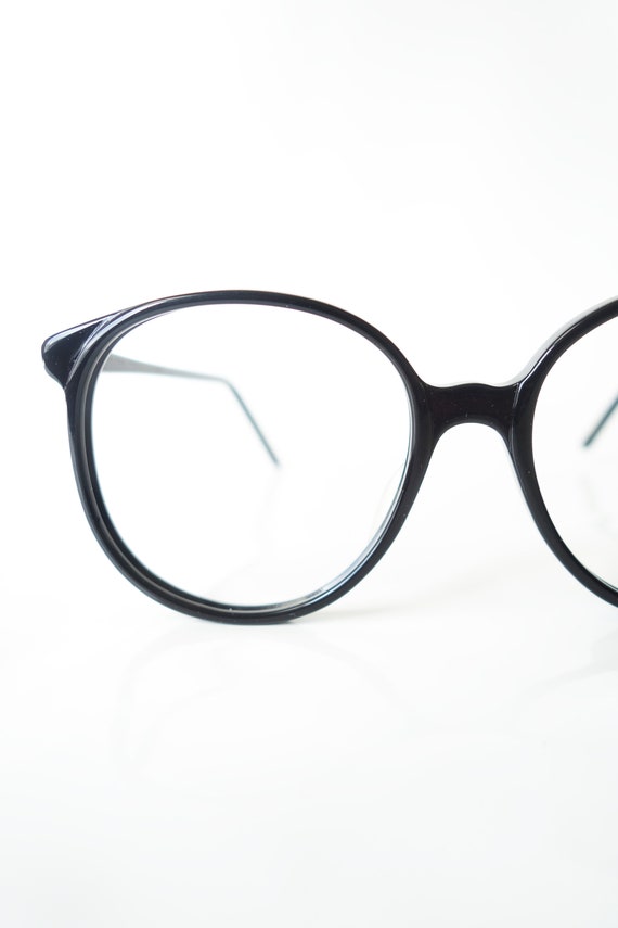 Black Round Vintage Eyeglasses – Womens Round Glos