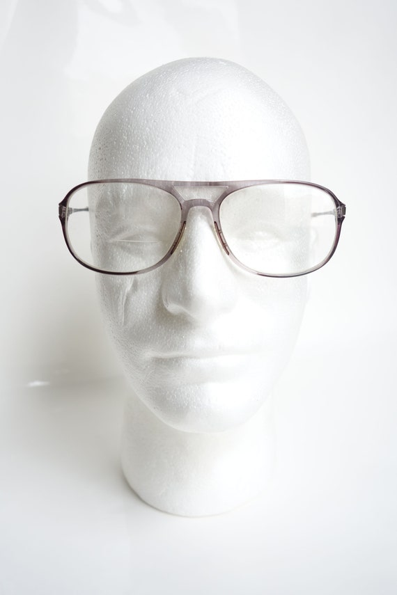 Gafas de aviador transparentes para hombre de la década de 1980 Gafas  vintage para hombre Monturas ópticas retro transparentes para hombre 80 gafas  transparentes Gafas falsas para hombre -  España