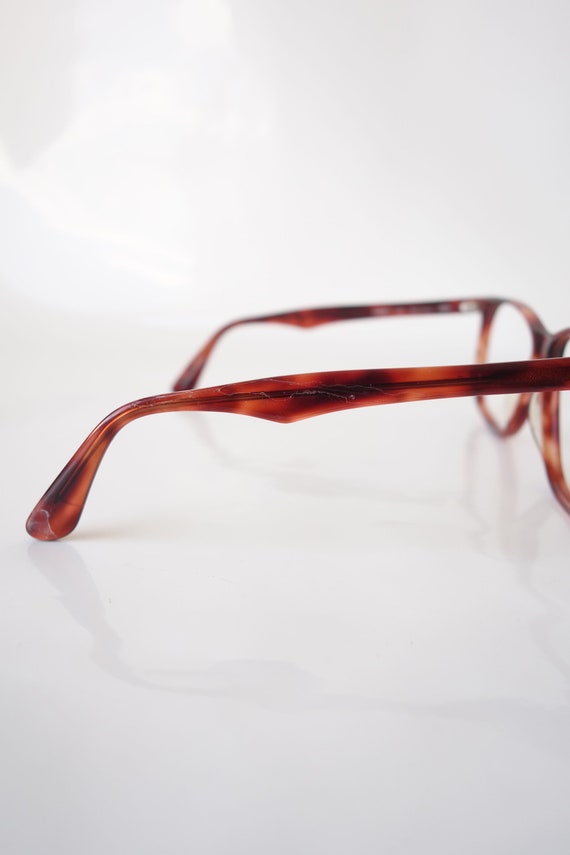 Vintage Amber Tortoiseshell Wayfarer Glasses – Wo… - image 8