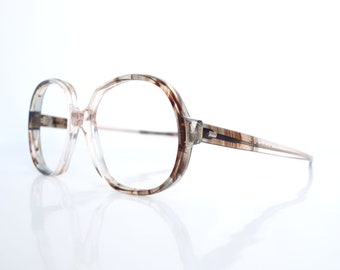 Vintage American Optical Eyeglasses – 1980s Clear Glasses – 80s Light Fawn Brown Glasses – Retro Sunglasses – Made in the USA