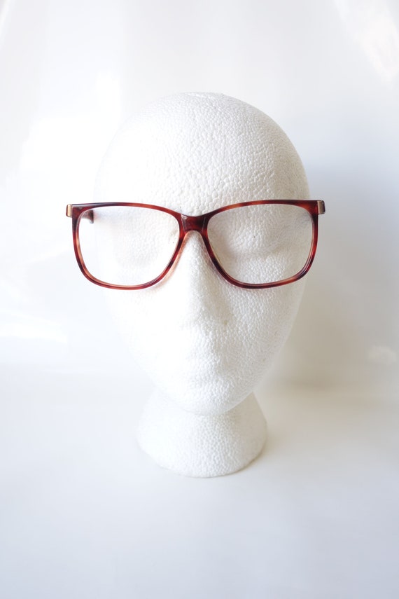 Vintage Amber Tortoiseshell Wayfarer Glasses – Wo… - image 7