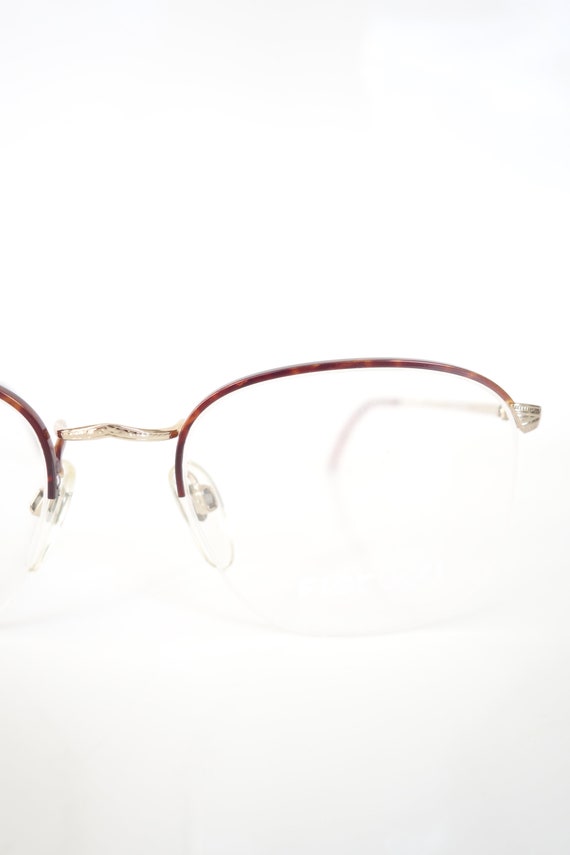 Retro Fiorucci Italian Horn Rim Glasses – Horn Ri… - image 4