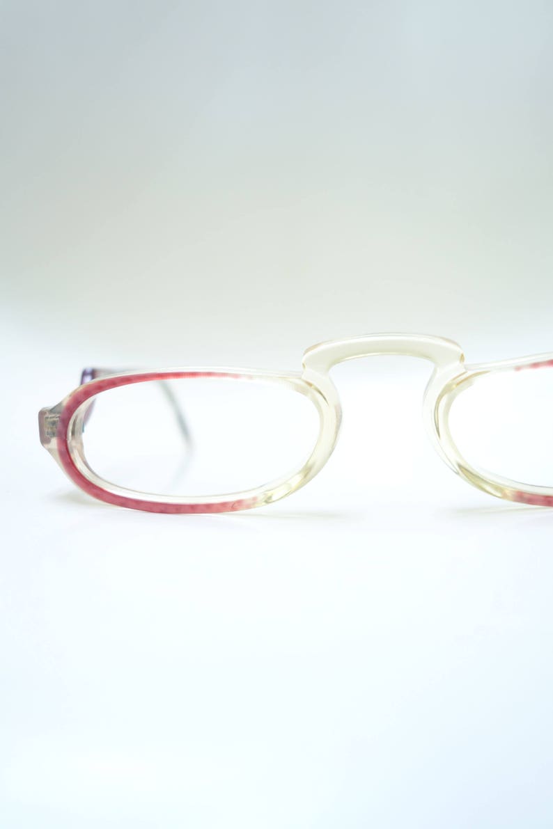 1990s Avant Garde Eyeglasses Small Eyeglass Frames 90s Etsy