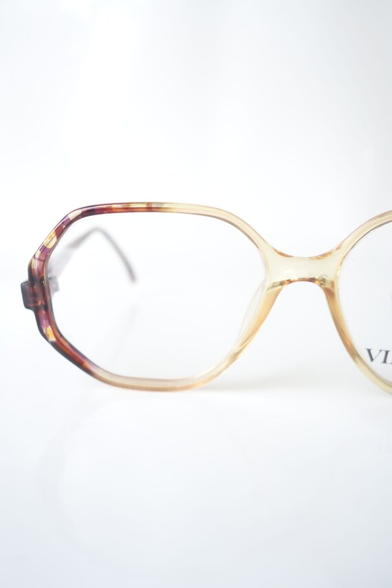 Vintage Mens Octagon Eyeglass Frames – 1970s Geom… - image 3