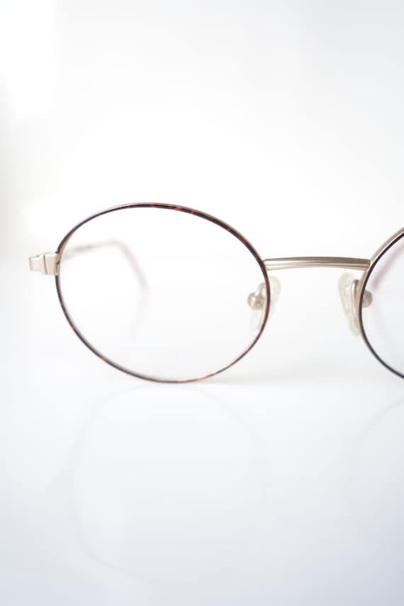 Round Tortoiseshell Wire Rim Glasses – Womens 60s 