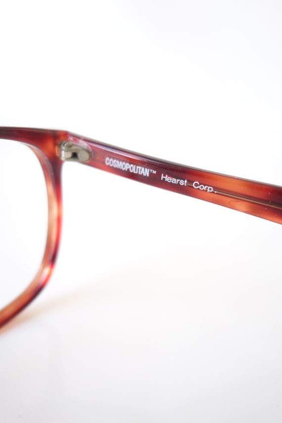Vintage Amber Tortoiseshell Wayfarer Glasses – Wo… - image 6