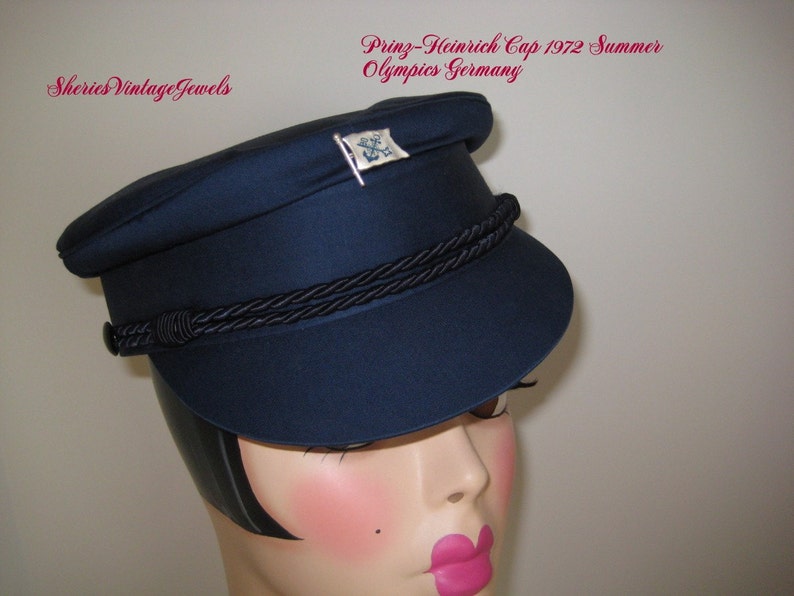 Prinz Heinrich Cap Navy Vintage 1972 verano Juegos ...