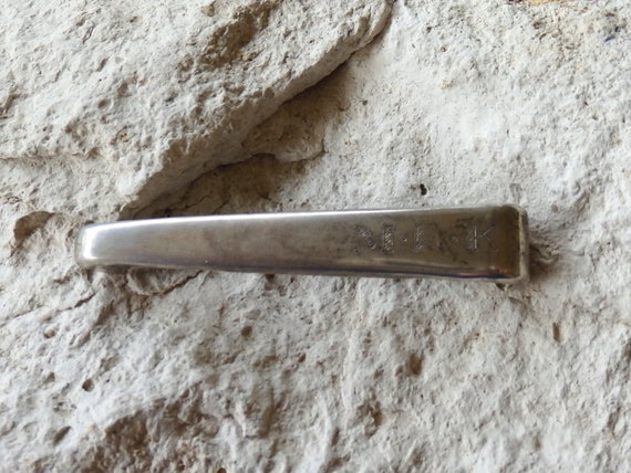 Napier Sterling Silver Safety Pin, Monogrammed - image 2