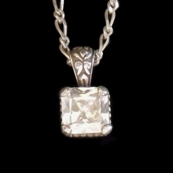 Sterling Silver 7+-ct. T.W. Simulated Diamond Sol… - image 1