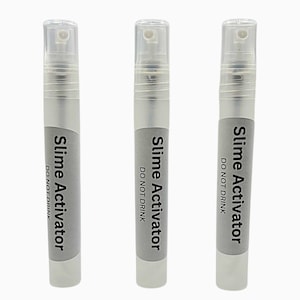 Spray activador de slime / Paquete de 3 / Activador / Spray fijador pegajoso / Fijador de slime / Fijador de slime pegajoso / Spray de slime pegajoso / Spray de slime