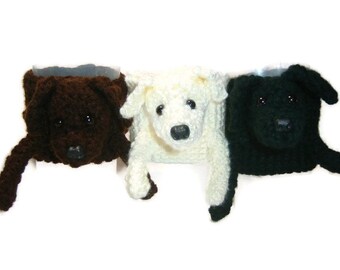 Black, Chocolate or Yellow Lab  Cup Cozy