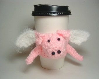 Flying Pig Cup Cozy