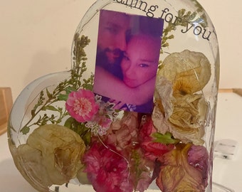 Resin memorabilia Heart