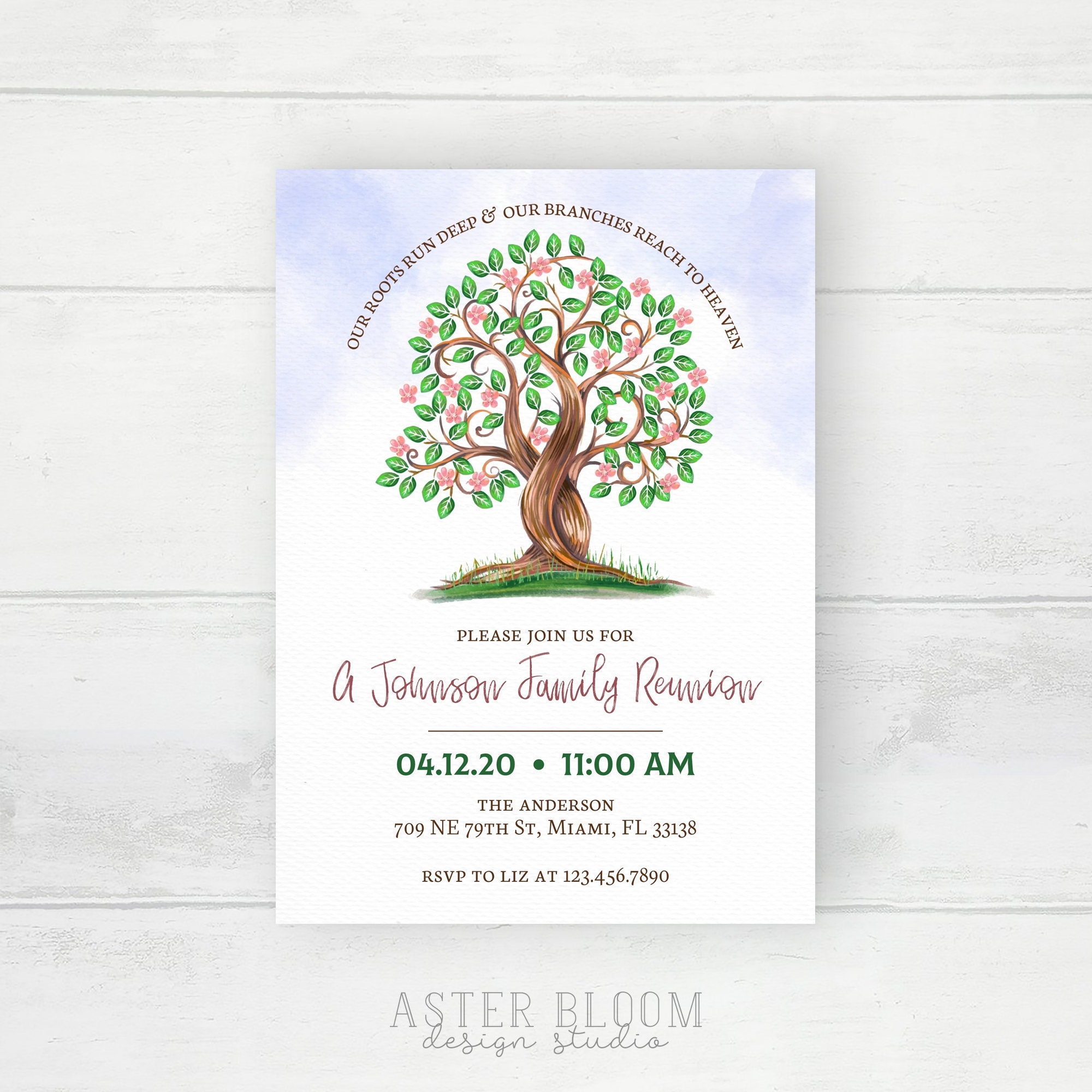 family-reunion-invitation-template-family-tree-party-printable-invitations-picnic-gathering-invite-tree-summer-bbq-editable-template-etsy