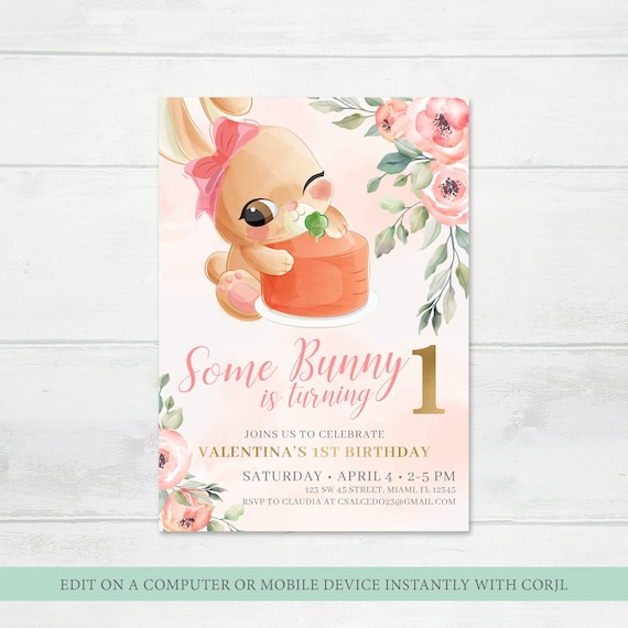some-bunny-is-one-invitation-bunny-birthday-invite-first-birthday