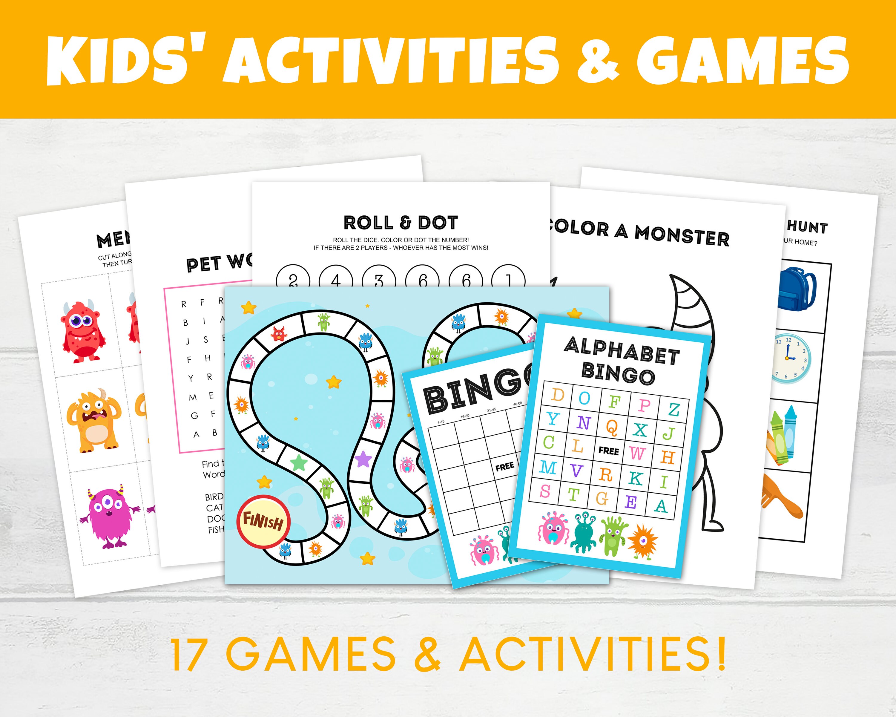 kids activities and games pre k preschool worksheets etsy ireland