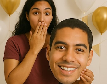 Big Head Sign Cutout Giant Head Wedding Bachelorette Party Board Fat Head Custom Graduation Head Face Sign Cutout Board Pet Head Cut out