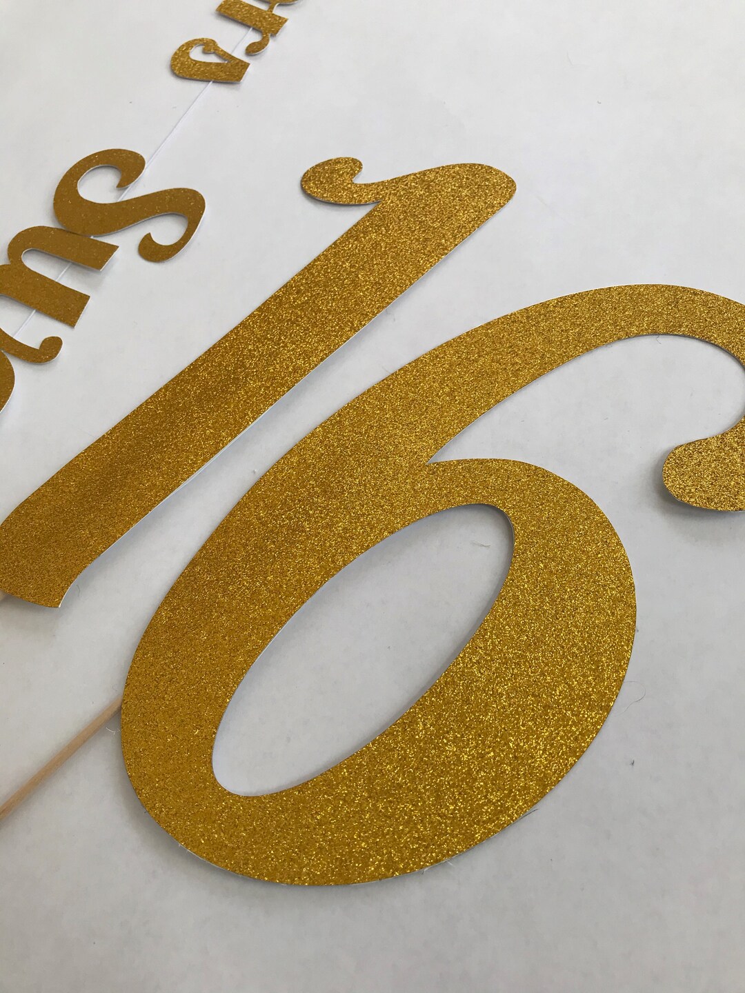 Party Photo Prop Number or Letter First Second 13th 16th Etsy