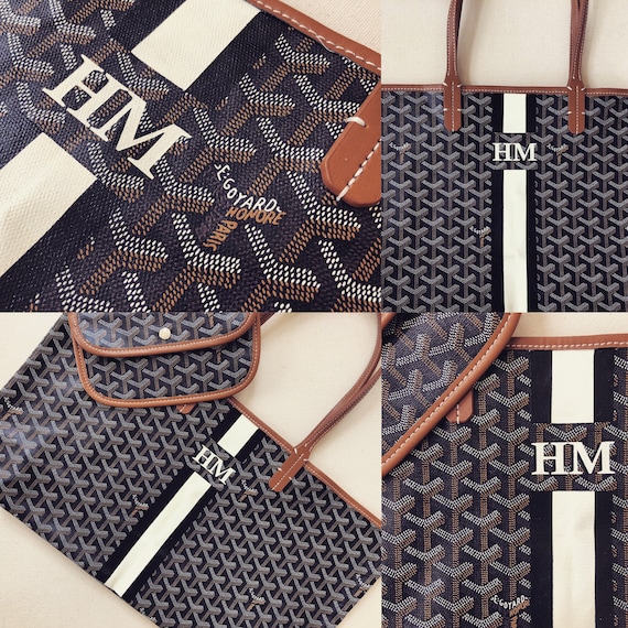 goyard personalized tote