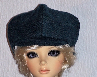 Ooak Wool Cap for BJD Dolls/ Head size 8-9/ Fits YID/SID/Iplehouse  and other BJd same measurements head.