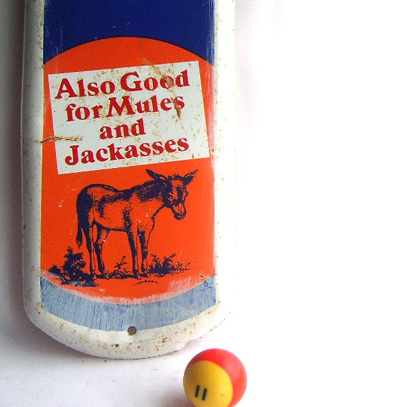 Vintage Metal Dr Barkers Horse Liniment Thermometer Sign Etsy