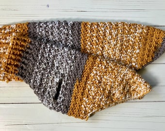 Handmade Aspen Wool Blend Dog Sweater: Unique Crochet Pet Gift