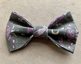 Handmade Baby Baphomet Dog or Cat Bow tie, over the collar-Gifts for Pets