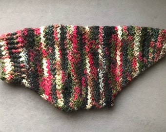 Pull pour chien en laine mérinos fait main, pull de luxe pour animaux de compagnie à la main