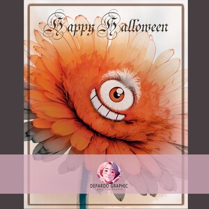 Cartes de voeux d'Halloween. 36 cartes au format PNG et JPG. 11 x 14 pouces. facile à imprimer. Aquarelle douce, originale, drôle, belle. imprimable.