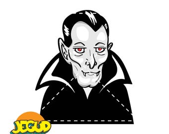 Oude Dracula-vectorillustratie
