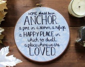 First Home Gift, Housewarming Gift, Home Embroidery, Embroidery Hoop, New Home Housewarming Gift, New Home Gift, Home Decor Rustic, Kimart
