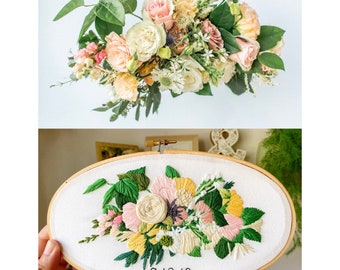 Cotton Anniversary Gift. Second Anniversary. Wedding Anniversary Gift for Wife. Wedding Flower Bouquet. Wedding Keepsakes. Wedding Heirlooms