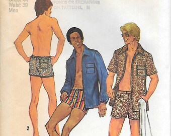 unlined mens swim trunks
