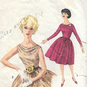 vintage cocktail dress size 12 Vintage Dress