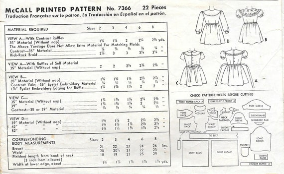 Patrón De Costura McCall's M7966 Para Shorts Y Pantalones - Tallas 3-6, Con Instrucciones
