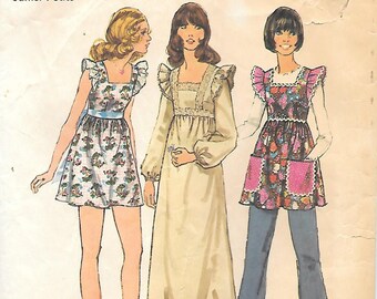 1970s Simplicity 5431 Junior Petite 