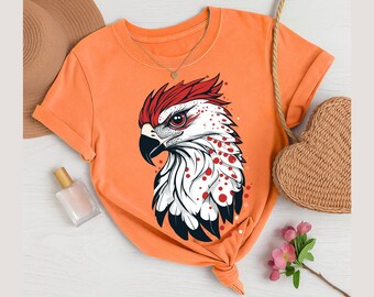 Eagle Tee Eagle Graphic Shirt Men Women Eagle Sweatshirt Patriotic Shirt Boho Bird Tee Wildlife Graphic Art Animal Lover Gift