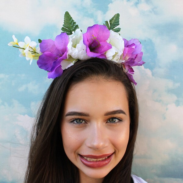 Aulani headband | Lilo headband | Tropical headband | Boho flower headband | Flower Crown